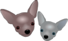 Two Chihuahuas Clip Art